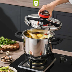 [Esquenta Black Friday] Panelas de Pressão TurboChef Aço Inoxidável - Á Prova de Explosões + Brinde: Kit Utensílios